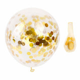 15 pcs Marble Confetti Balloons Set Agate Balloon Birthday Party Decorations