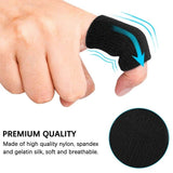 10x Finger Splint Stabiliser Finger Sleeves Thumb Support Protector Finger Brace