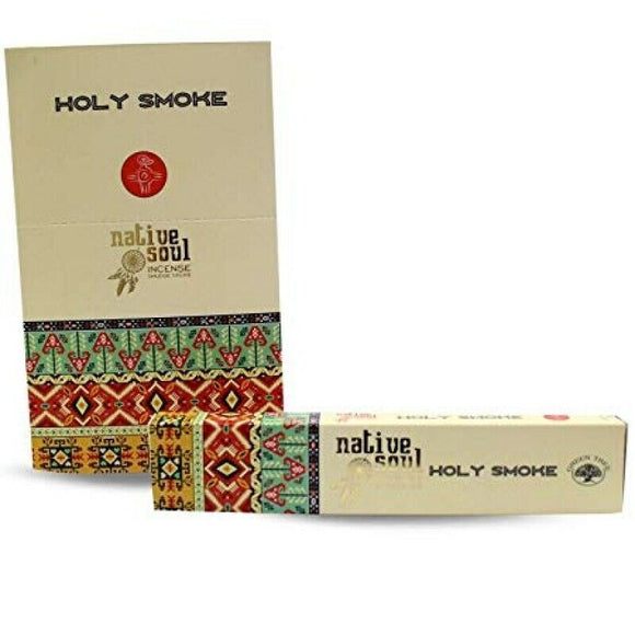 Holy Smoke Native Soul Incense Smudge Sticks Masala Meditation Aroma Fragrance