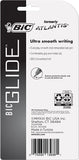 4X BIC Glide Atlantis Original Retractable Ballpoint Pen Medium Point - Black