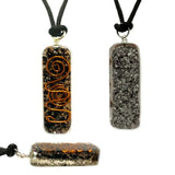 Black Tourmaline Orgone Healing Necklace Pendant Pyramid Bracelet Gift Set Box