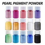 20Pcs Pigment Powder Epoxy Resin Dye Pearl Natural Mica Mineral Mixed Color Set