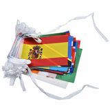 100 Countries String Bunting Flag International World Flags Bar Party Banner 25m - Multi