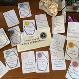 16pcs Funny Affirmation Card Gift Birthday Cards Sweary Bag for Self Friends DIY