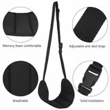Footrest Portable Adjustable Travel Foot Rest Feet Hammock AirPlane Rakis