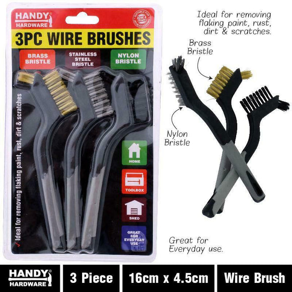 3PC Wire Brushes Cleaning