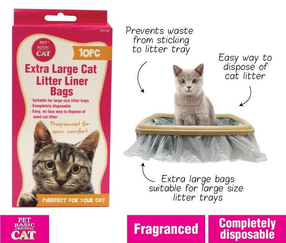20 x Cat Kitty Litter Liners Bags Liner