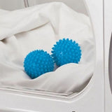 2 Reusable Fabric Dryer Balls Laundry Softener