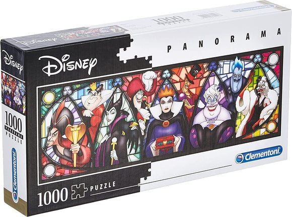 Disney Villains Panorama Puzzle Kids High Quality Stress Relief 1000 Pieces