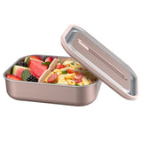 Bentgo Stainless Steel Leak-Proof Lunch Box Food Container 1200ml Rose Gold