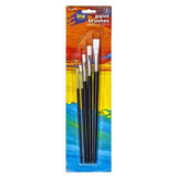 Brushes Paint Artist 5Pk Artist Paint Brushes Guache Colour Acrylic Watercolour