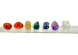 7 Chakras Crystal Set Heiki Healing Meditation Colourtherapy 7 Pieces - Tumbled