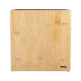 Appetito Rectangle Universal Knife Block Kitchen Tools - Bamboo