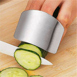 Stainless Steel Finger Hand Protector Guard Chop Safe Slice Knife Kitchen Tool