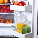2x Fridge Bottle Box Sweden Water Juice Beverage Crystal Clear Storage 450ml