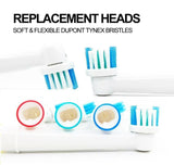 20 Electric Toothbrush Heads Oral B Compatible Replacement Brush Precision Clean