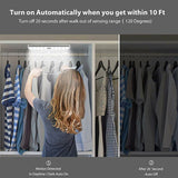 LED Motion Sensor PIR Cordless Night Light Closet Stair Battery Powered White