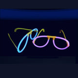 2x Multi Color Glow Sticks Glasses Light Shining Party Fun toy Glow In The Dark