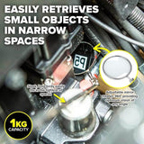 Pick-Up Tool With Swivel Mirror & Alligator Clip Handy Hardware 65cm