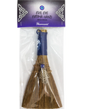 Wicca Cleanse Broom Hamsa Hand with Evil Eye Protection 20cm