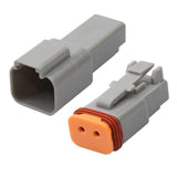 5 Pack Waterproof Deutsch DT 2 Way Pin Male/Female Kit Electrical Connector Plug
