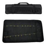 22 Slot Chef Knife Bag Carry Case Roll With Handles Kitchen Portable Storage Bag