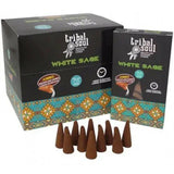 Tribal Soul White Sage 30 Backflow Incense Cones