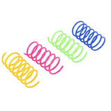 12x Cat Kitten Spring Bouncy Toy Plastic Training Toys Teasing Playing Cat Toy