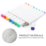 80pcs Marker Pen Set Dual Heads Graphic Artist Craft Sketch Touch Markers