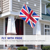 Large United Kingdom Flag Heavy Duty Polyester Durable - 90 X 150 CM  3ft x 5ft
