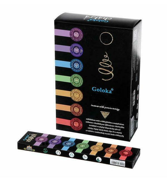 Goloka 7 Chakras 144 Incense Stick