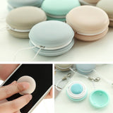 4x Macaron Shaped Mobile Phone Screen Lens Glasses Wipe Cleaning Assorted Color