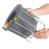 POLDER SILICONE KITCHEN COMPOST BIN Kitchen Scrap Scraps Lid 3.8L