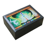 Yoga Jewelry Wooden Box Print Cards Tarot Gift