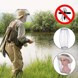 Mosquito Insect Head Net Mesh Protector Hat Fly Bee Bug Outdoor Fishing Camping