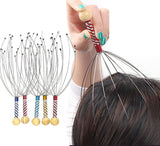Neck Head Massager Scalp Equipment Tool Revive Stress Relax Octopus Massager