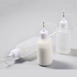 10PCS 30ml Needle Tip Applicator Bottle Clear Glue Dropper Dispenser Bottle Tool