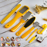 10 Pcs Manicure Foot Rasp File Hard Dead Skin Remover Pedicure Peeling Tools Kit