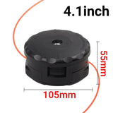 SPEED FEED HEAD SMALL 450 MODEL 4.1" FAST LOAD TRIMMER LINE BUMP HEAD
