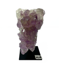 Amethyst Cluster on Stand A4 Healing Stone Crystal Decoration Home Meditation