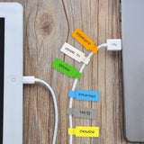 150x A4 Network Fiber Cable Label sticker Self-adhesive WaterProof Printable