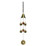 Wind Chimes Large Copper Bells Hanging Garden Yard Home Decor Outdoor - 48cm