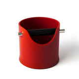 Red Coffee Knock Bin CREMA PRO Espresso Grinds Tamper Waste Box 110m