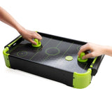 Glow-in-the-Dark Desktop Air Hockey 2 Players Kids Toy Game