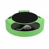 Motion Kitten Cat Interactive Toy Catch The Mouse Chase Scratchpad Training