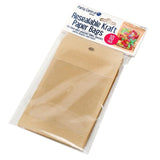 20pcs Resealable Kraft Paper Bags Resealable Bag Heat Pouches - 8x13cm
