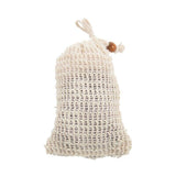 8x Soap Exfoliating Bags Ramie Foaming Soap Saver Bag Pouch Drawstring