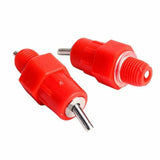 50x Water Nipple Valves Auto Drinker Waterer Feeder Poultry Chicken Duck Bird