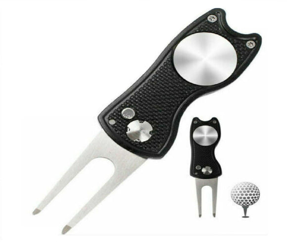 Golf Ball Marker Repairer Pitch Pitch mark Divot Repair Blade Tool