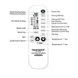 1PK Universal Air Conditioner Remote Control A/C Daikin Fujitsu Panasonic